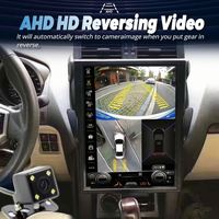 Écran OLED DSP Tesla 15 pouces Lecteur CD pour Land Cruiser Prado 150 2014-2017 LC150 Autoradio Android 13 Lecteur vidéo GPS 2 Din