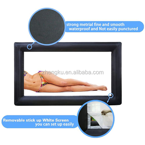 Pantalla de proyección inflable para cine en exteriores, diseño Popular de película de 24 pies - Product Image 4