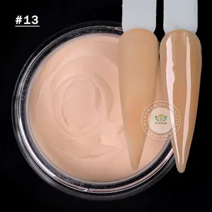 Fábrica a granel EMA Buttery 3 en 1 polvo acrílico desnudo polvo acrílico de inmersión para arte de uñas