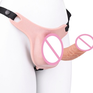 สายรัดอวัยวะเพศชายแบบสวมใส่ทำจากซิลิโคนเหลว FAAK-G1154 สำหรับกิจกรรมทางเพศแบบ BDSM ของเล่นทางเพศสำหรับผู้ใหญ่ กางเกงหนัง - Product Image 1