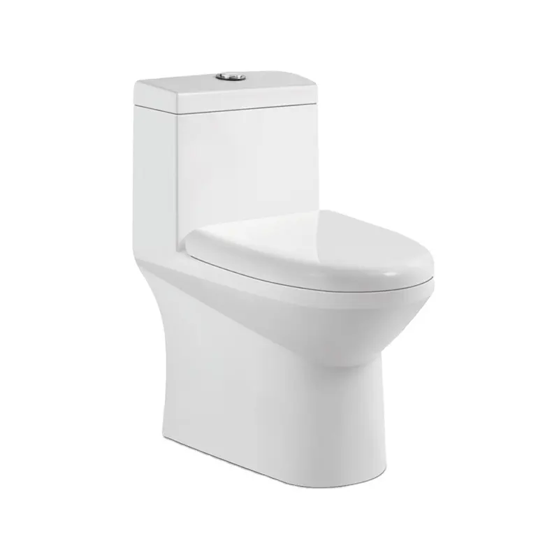 ZHONGYA New ceramic allungato moderno sud america montato a pavimento s-trap sifonico inodoros one piece water toilet