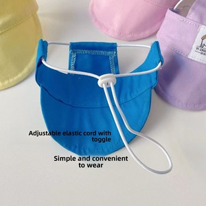 <span class=keywords><strong>Gorra</strong></span> de Béisbol de Lona para Perros y Gatos, Estilo Moderno Minimalista Monocromático, Ajustable, Protección Solar, para Perros Pequeños y Medianos, Verano - Product Image 3