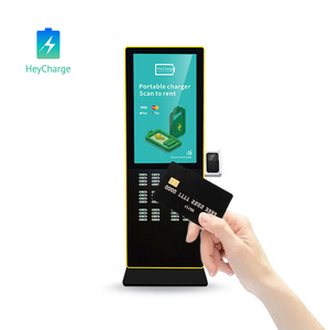 Estación de Carga Pública con Pantalla Grande de 43 Pulgadas, Puerto 3 en 1, Máquina Expendedora de Bancos de Energía Compartidos, Sistema POS, Lector de Tarjetas de Crédito, PD - Product Image 2