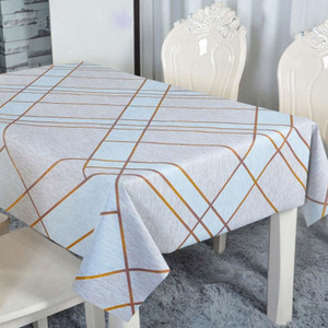 Tissu de mariage rectangulaire en gros Couvertures de <span class=keywords><strong>table</strong></span> en plastique de luxe Nappe en <span class=keywords><strong>toile</strong></span> <span class=keywords><strong>cirée</strong></span> - Product Image 5