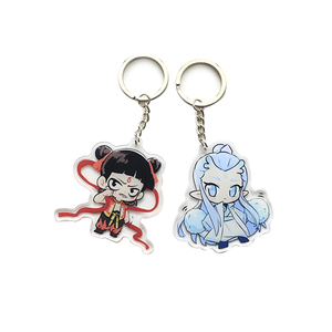 double face en acrylique transparent imprimé anime charmes <span class=keywords><strong>de</strong></span> <span class=keywords><strong>bande</strong></span> <span class=keywords><strong>dessinée</strong></span> porte-clés avec vos propres <span class=keywords><strong>photos</strong></span> - Product Image 3