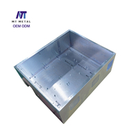 Boîtier électronique en tôle de précision sur mesure ±0,1 mm, boîtier en tôle et en aluminium