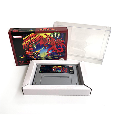 Super Metroid box cart EUR