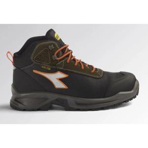 DIADORA UTILITY - 701.177650-C3548/44 Chaussure haute sécurité imperméable noir/vert thermo-isolée en cuir italien nubuck pull-up - Product Image 1