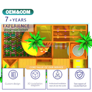 Cao Cấp Sân Chơi Trong Nhà Mềm Thiết Bị Chơi Thiết Lập Cho Trẻ Em Thương Mại Trẻ Em Của Sân Chơi Với Lâu Đài Nghịch Ngợm Và Trượt - Product Image 3