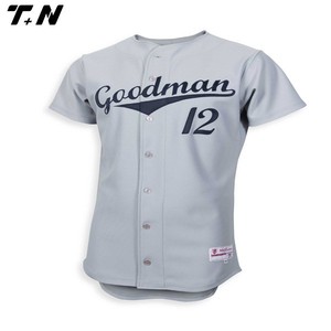 Weiße leere Großhandel Sublimiert Custom Baseball Jersey - Product Image 4