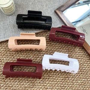 Nouvelle pince requin en silicone souple de haute qualité, grande pince à cheveux pour femmes aux cheveux épais, accessoires capillaires - Product Image 1