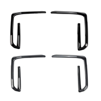Autocollant de garniture de calandre de pare-chocs avant pour feux de brouillard et prise d'air - Décoration aérodynamique pour BMW X5 G05 2022 - Accessoire automobile