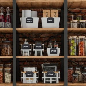 Custom Plastic Basket <strong>Labels</strong> Clip PVC Kitchen Black Clip <strong>Label</strong> Holder Basket Box Hanging <strong>Bin</strong> Clip <strong>Label</strong> for Storage - Product Image 4