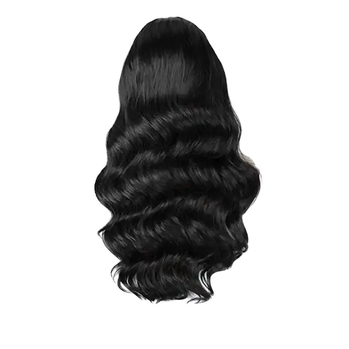 Perucas frontais de cabelo virgem de alta qualidade com cabelo 100% humano para mulheres negras