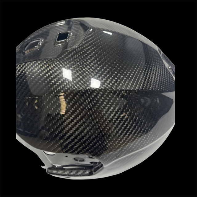 Johhar Custom Carbon Fiber Bike Helmet Unisex Modular Rockstar Design Adjustable Size Ventilation Print Pattern Riding Electric