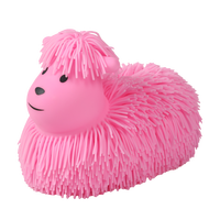 2025 nouveau OEM Shaggy Puffer Relax Stress moutons jouets balle animaux en peluche jouets lumière LED Fidget jouets pour enfants