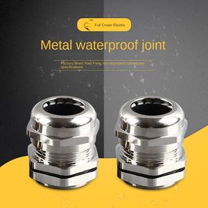 Connettore Impermeabile per Cavi Metallici G1/2 (6-12) Connettore a Testa Fissa Testa <span class=keywords><strong>Glenn</strong></span> Placcato in Rame Nichelato Cina - Product Image 3