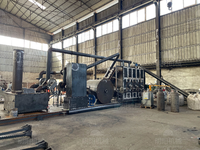 Four de carbonisation mobile sur chenilles à rotation continue pour la production de biochar à partir de paille de maïs et de déchets boisés, installation 100% gratuite