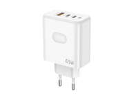 Adaptateur d'alimentation DQS USB-C 65W GaN pour ordinateur portable, charge rapide, empreinte digitale, QC3.0, PD, mural, 65W, chargeur EU US UK