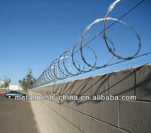 बीटीओ-22 रेजर वायर बाड़/रेजर कांटेदार तार/गैल्वनाइज्ड कॉन्सर्टिना रेजर वायर - Product Image 6