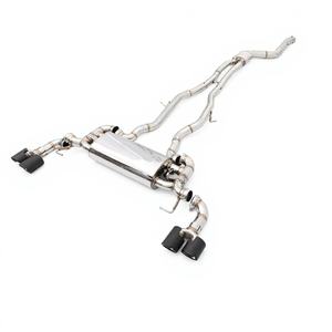 Tubos de Escape Catback para <span class=keywords><strong>BMW</strong></span> <span class=keywords><strong>X3</strong></span>/X4 M40i G01/G02 B58, Tubo de Escape de Acero Inoxidable, Silenciador, Sistema de Escape, Admite Personalización - Product Image 2