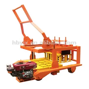 Movable Mobile Small Concrete Block Brick Making Machine Kenya