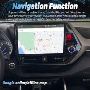 13" <b>Android</b> 13 Qled Screen for TOYOTA KLUGER Highlander 2021 2022 Car Radio Multimedia GPS Player 2 Din Carplay Tape Recorder - Product Image 5