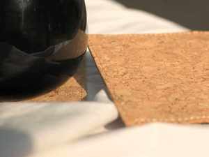 Premium Eco-Friendly <b>Cork</b> Fabric <b>Coaster</b> Soft Premium Tableware for Home Office for Gifting Weddings Parties Hotels Restaurants - Product Image 4