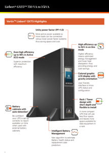 Vertiv Liebert GXT5-500LVRT2UXL <span class=keywords><strong>500VA</strong></span> 750VA 1KVA <span class=keywords><strong>1500VA</strong></span> 2KVA 3KVA <span class=keywords><strong>UPS</strong></span> 무정전 전원 공급 장치 온라인 <span class=keywords><strong>UPS</strong></span> 서버룸용 - Product Image 3