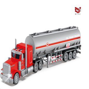 CY HOBBY <span class=keywords><strong>Camion</strong></span> Cisterna Americano Inerziale con Suoni e Luci, <span class=keywords><strong>Rosso</strong></span>, Scala 1:50, Modellino in Metallo Pressofuso con 3 Batterie AG13 per Bambini - Product Image 1