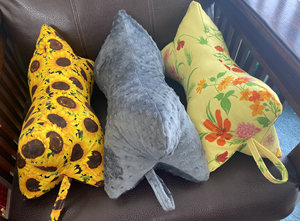 כרית תמיכה לצוואר ולגב תחתון בצורת מלבן, עשויה מסיבי סויה, קטיפה נושמת וניתנת לכביסה, למבוגרים, לשינה ולמנוחה. - Product Image 6