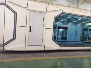 Maison mobile de style capsule spatiale, célèbre sur internet, pour zone touristique, <span class=keywords><strong>chambre</strong></span> personnalisable en verre pour observation du ciel étoilé, pour <span class=keywords><strong>chambre</strong></span> à coucher et école - Product Image 5