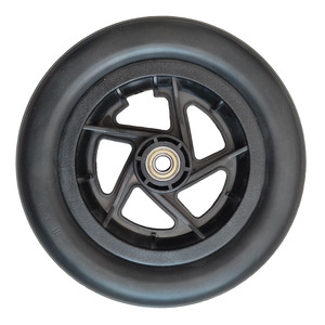 ล้อรถเข็นคนพิการ Cheng Jin Vehicles ขนาด 10 นิ้ว ยาง PU แข็ง รับน้ำหนักได้ 80 กก. - Product Image 4