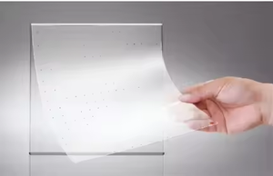 Écran LED transparent flexible adhésif ultra-fin P6.5, film LED transparent, écran LED mural, haute clarté pour vitrine - Product Image 3