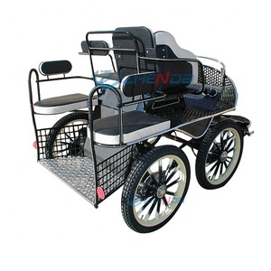 Venta a Precio de Fábrica, Mini Carroza de Lujo Negra para Maratón, Hermosa Carroza para Caballos - Product Image 6