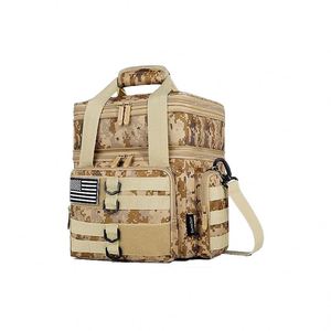 Lonchera Táctica Aislada Grande para Hombre, Bolsa Refrigerante Expandible de Doble Capa Resistente con Estilo Moderno - Product Image 2