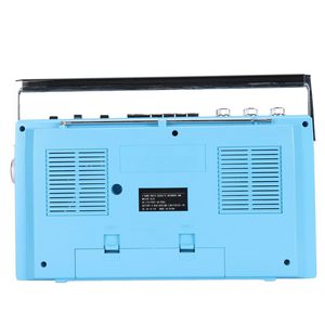 Boombox Portatile Retrò Stile Anni '<span class=keywords><strong>80</strong></span> con Lettore e Registratore di Cassette, Radio AM/FM, Supporto Ingresso SD/USB e Altoparlante Integrato - Product Image 6