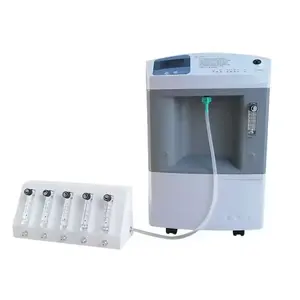 Máquina de oxígeno médico veterinario pequeño generador de oxígeno portátil 10L concentrador de oxígeno