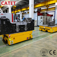 Carro Eléctrico Plano sobre Rieles de 35 Toneladas, Carro de Rieles Resistente para Transferencia de Carga Pesada en Fundiciones y Talleres de Moldeo