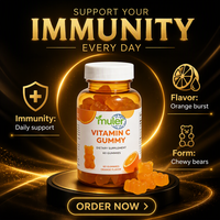 Vitamine C en gros : Complément de santé, blanchiment de la peau, gommes de vitamine C pour le soutien immunitaire