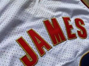 23 James Mesh Basketball Jersey Été Séchage Rapide Polyester Sports Jersey Imprimé Techniques Plus Size Déodorant - Product Image 3