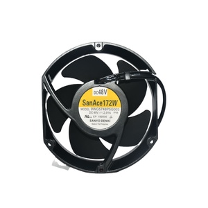 Quạt ly tâm dòng chảy trục SANYO 9 WG5748P5G003 17251 48V 2.91A 17CM, trục đứng, bạc đạn, cánh nhôm, hỗ trợ ODM - Product Image 4
