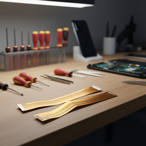 Connecteur de carte mère Xiaomi Mi 10T Flex Cable, ruban doré à 20 broches pour Mi 10T Pro, pièce de rechange pour réparation - Product Image 3