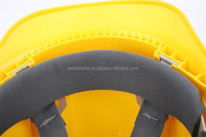 Casco de Seguridad Circular Reflectante Rojo con Certificación WELTA CE EN397 ANSI Z89.1, ABS, 420g, con 6 Puntos de Suspensión WHC1 - Product Image 5