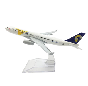 促销和商务礼品1:400比例16厘米A380 A350 A330 A320空中巴士飞机型号 - Product Image 6