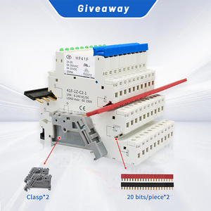 Relais sur rail DIN HF 41F, 10 pièces, relais minces 6A, montage sur rail DIN 41F-5-ZS 41F-12-ZS 41F-24-ZS, relais 5V/12V/24V - Product Image 4