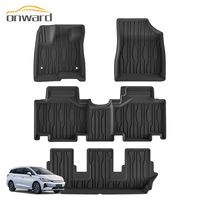 Onward OEM vente en gros durable TPE tous temps tapis de sol ensemble complet anti-saleté haute qualité Auto tapis tapis pour 2012 BYD M6