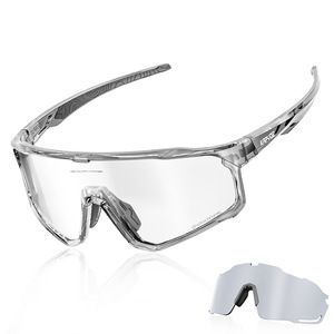 Gafas Deportivas de Ciclismo KAPVOE con Lentes Fotocromáticas, Resistentes al Viento, Montura Completa, Multifuncionales para Uso en Exteriores - Product Image 1
