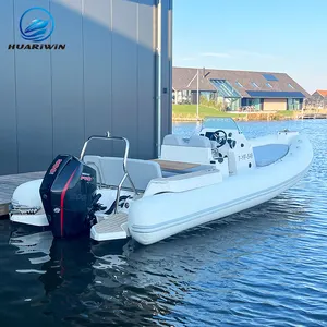 Rotomold fabricante personalizar color recreación nuevo material LLDPE RIB alta calidad río barco velocidad mini yate en venta