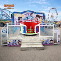 Produttore di Giochi Meccanici per Parchi Divertimento, Giostre Mini Tagada Disco a 8 Posti in Vendita